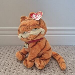 Garfield TY Beanie Baby 2004 Retired With Tag
